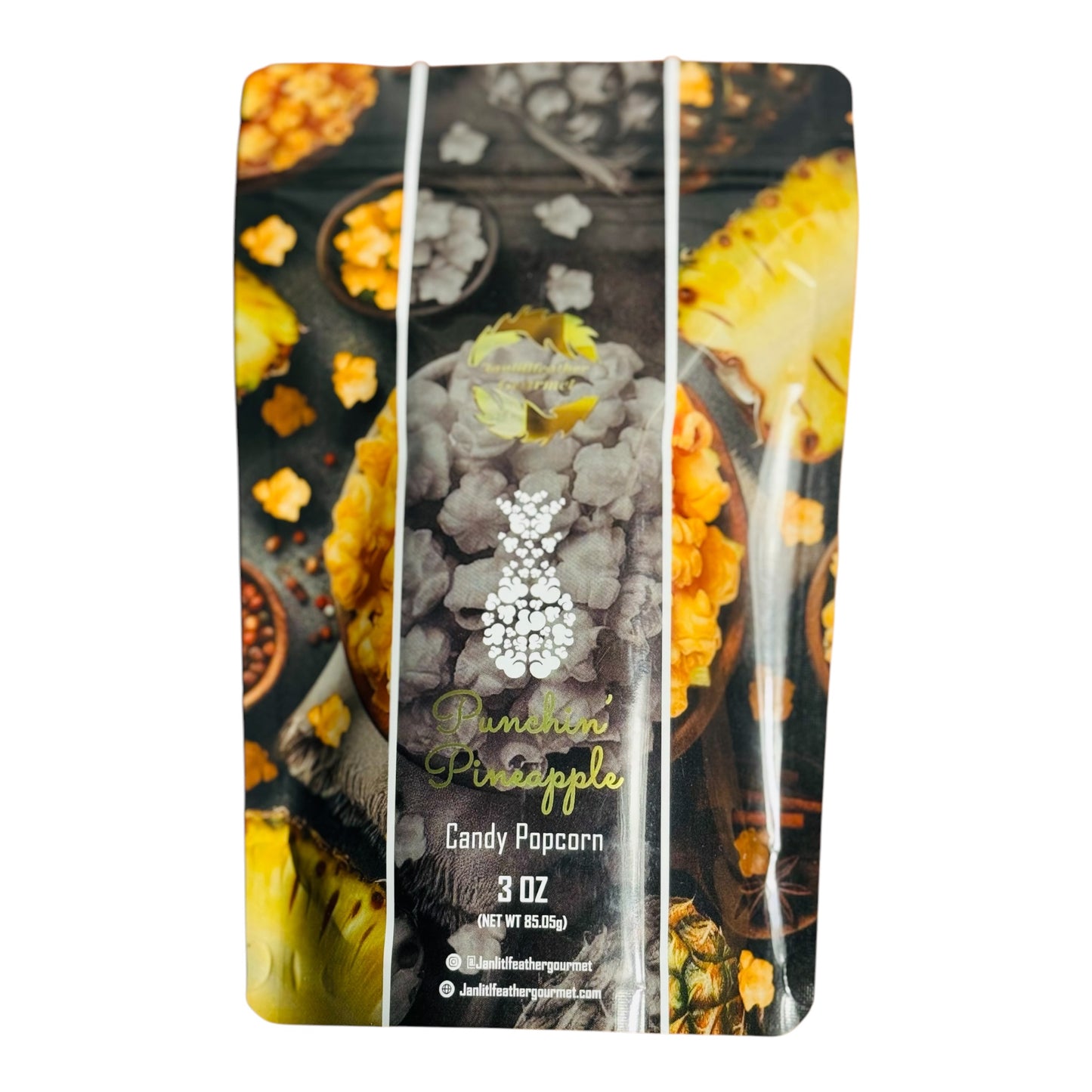 Punchin' Pineapple Candy Popcorn