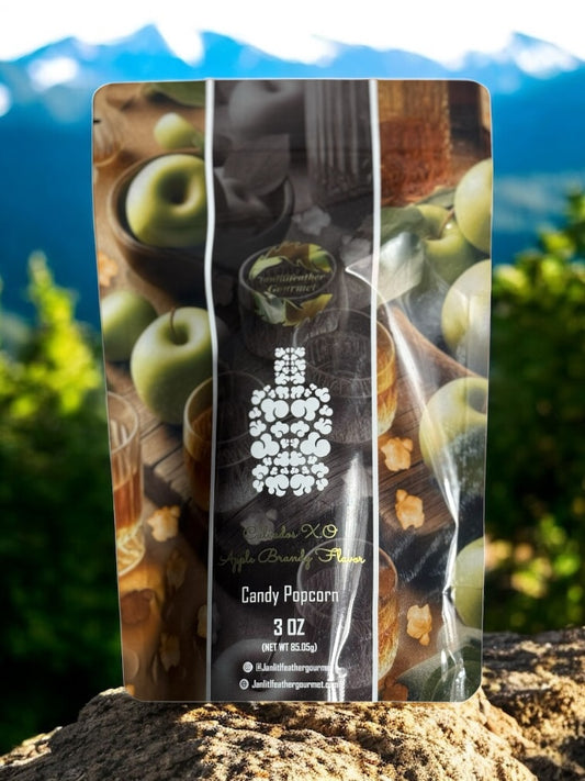 Apple Brandy Candy Popcorn