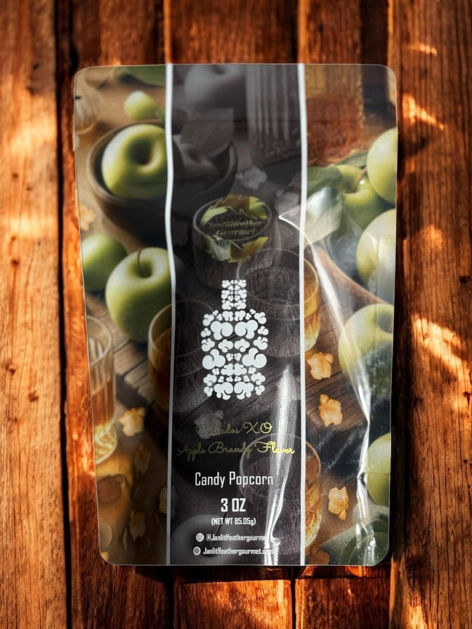 Apple Brandy Candy Popcorn